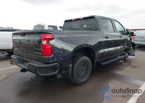 2022 Chevrolet Silverado 1500 2Wd Short Bed Custom from USA, damaged, VIN 3GCPABEK1NG541255